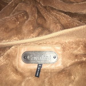 Caramel brown Faux leather jacket